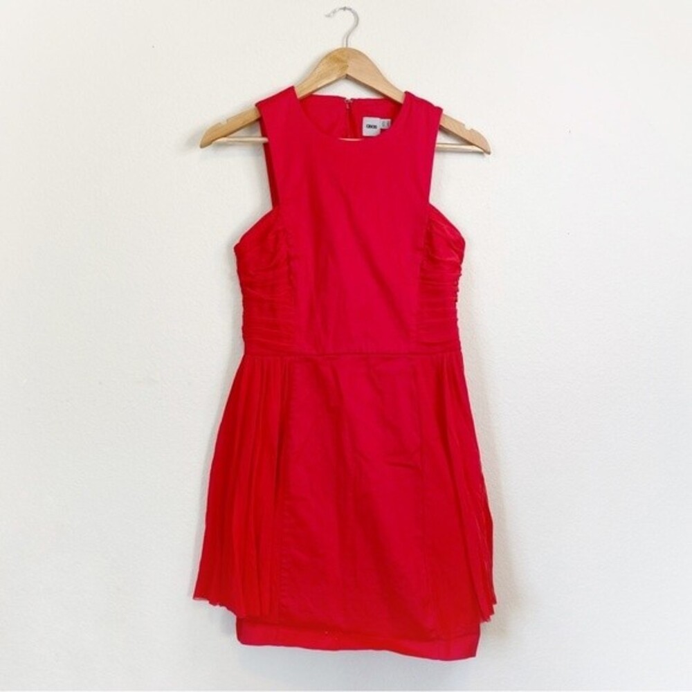 ASOS Red Cotton Mini Dress Women’s Size 8